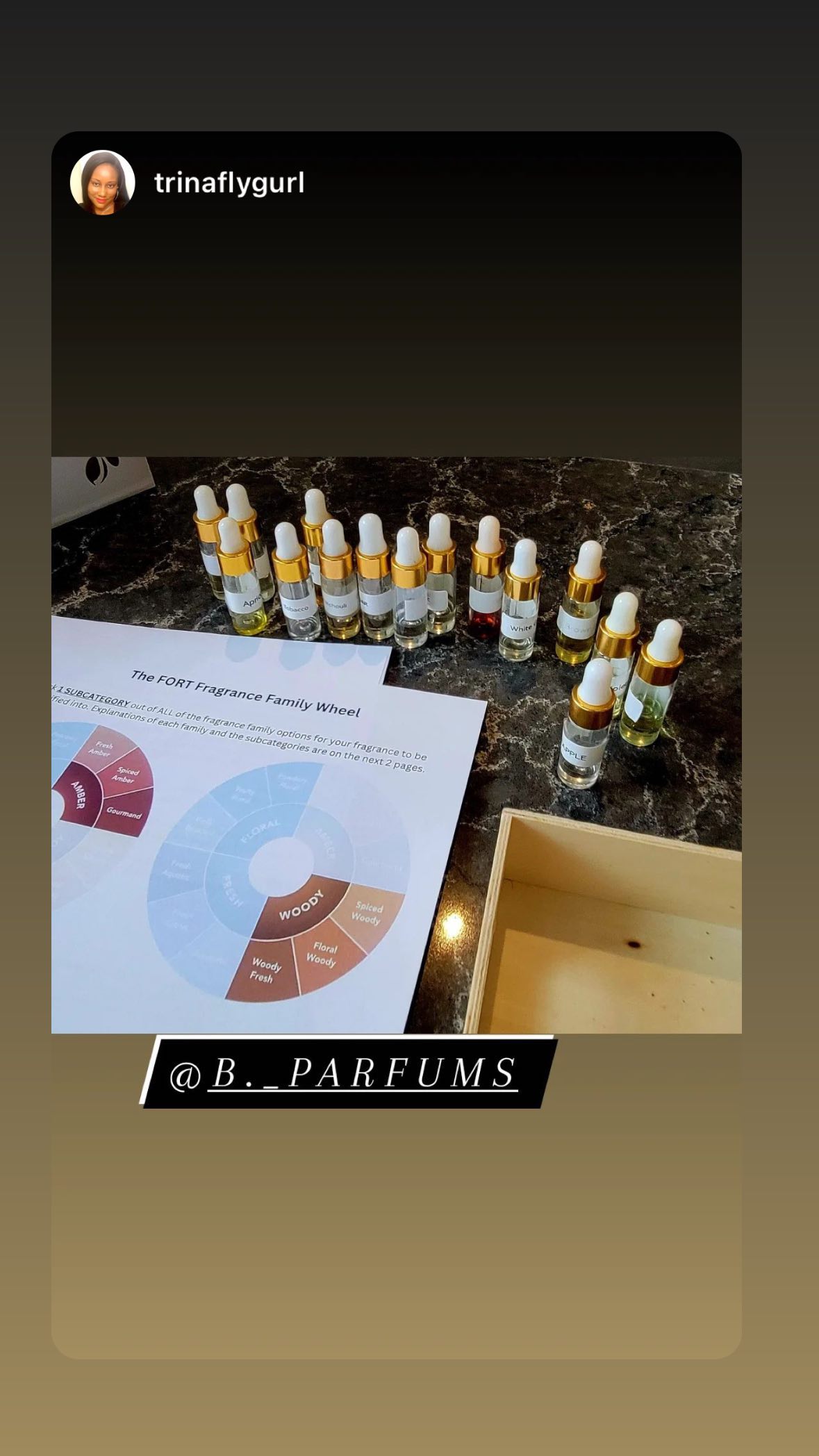 B Parfums Fragrance Creation Experience