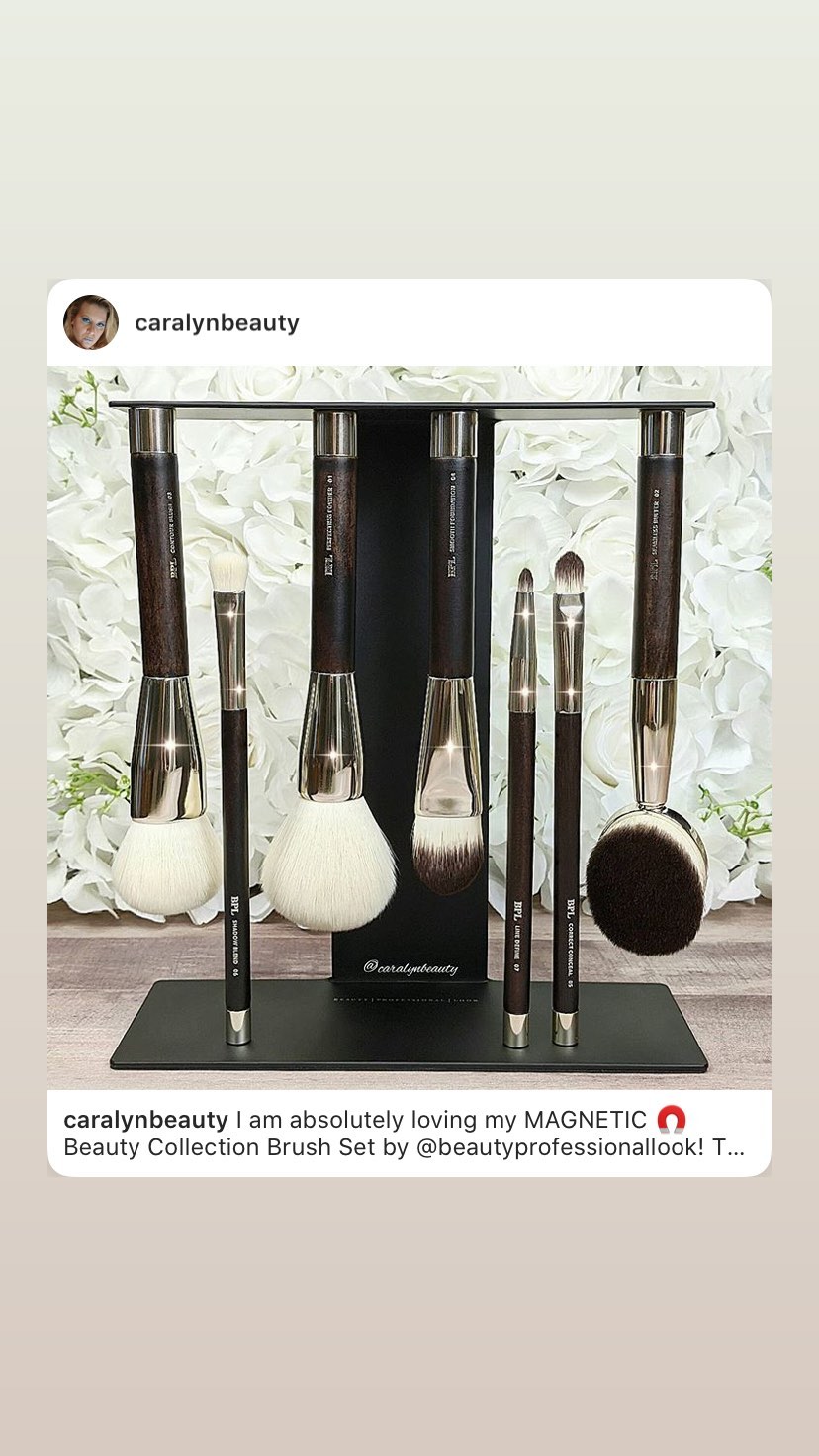 MAGNETIC BEAUTY COLLECTION BRUSH SET