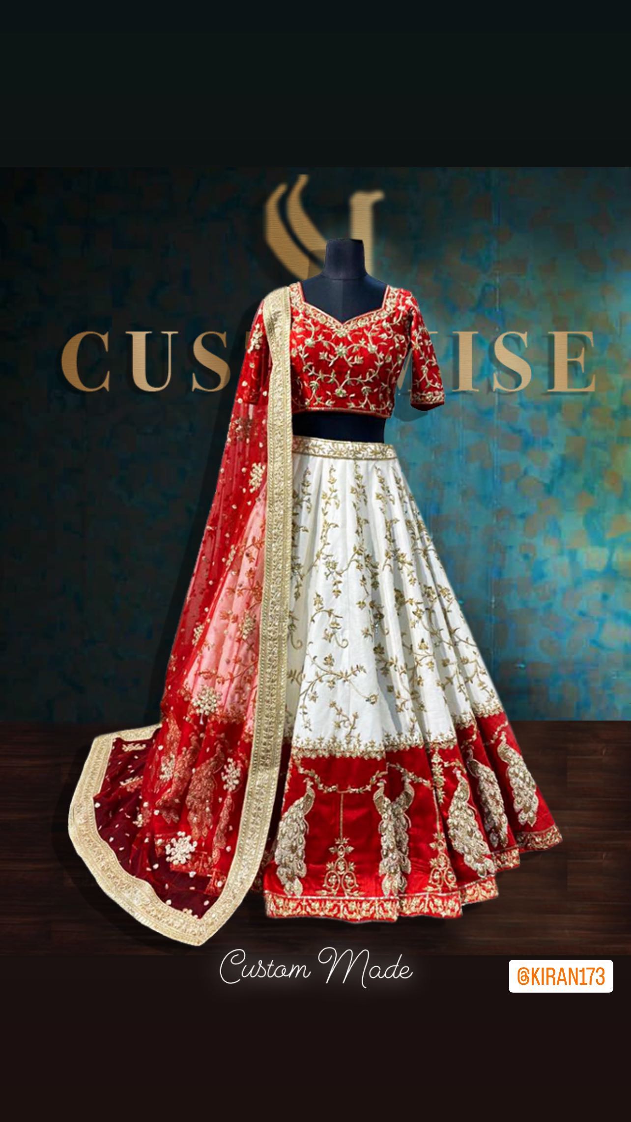 Luxury Indian Designer Bridal Lehenga & Bridal Outfits – CUSTUMISE DREAM