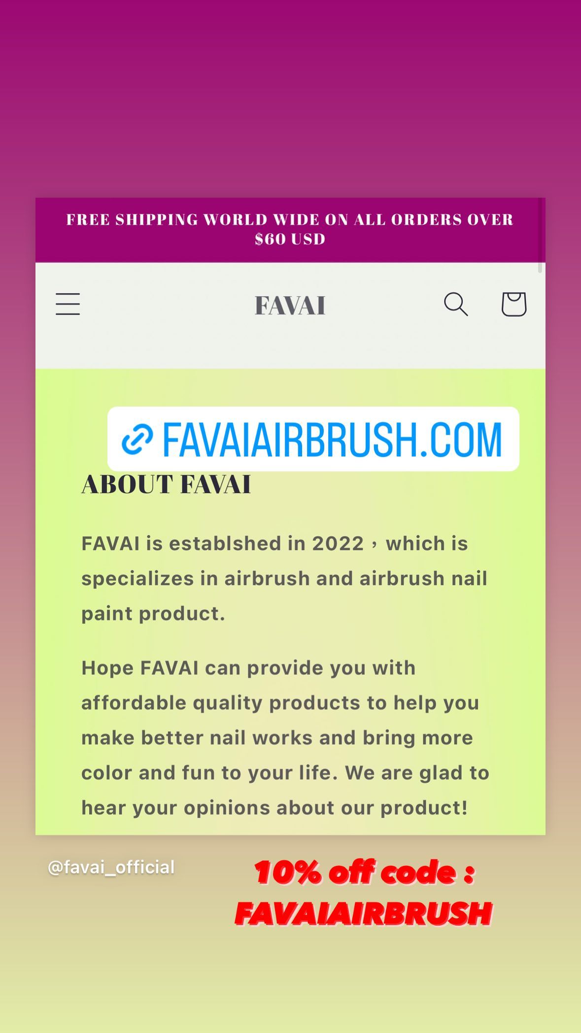 Favai Airbrush Nail Gel Polish World – FAVAI