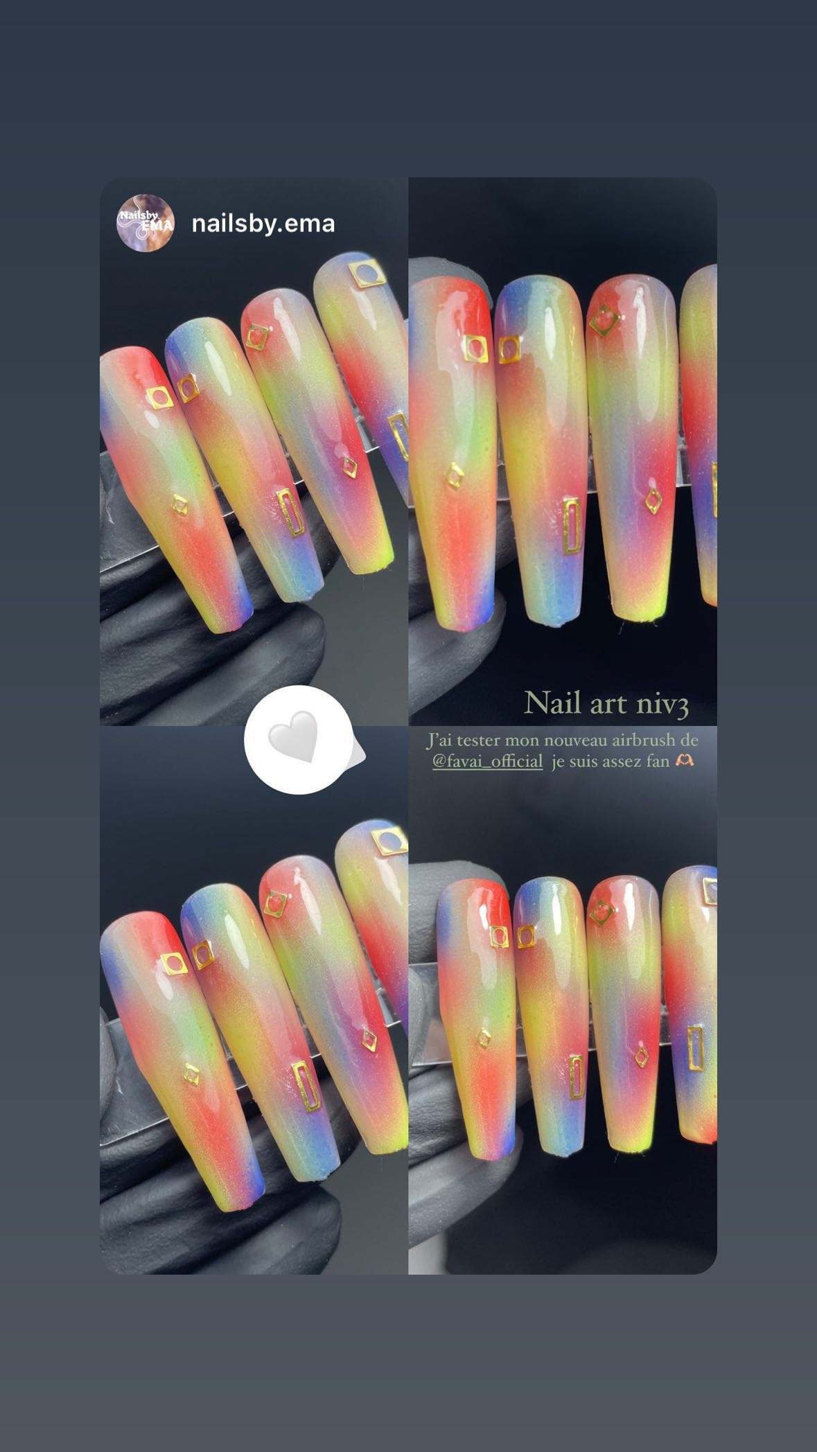 FAVAI airbrush gel nail polish💅🏻 12 colors for Airbrush nail arts🎨   #favaiairbrush #favaiairbrushnails…