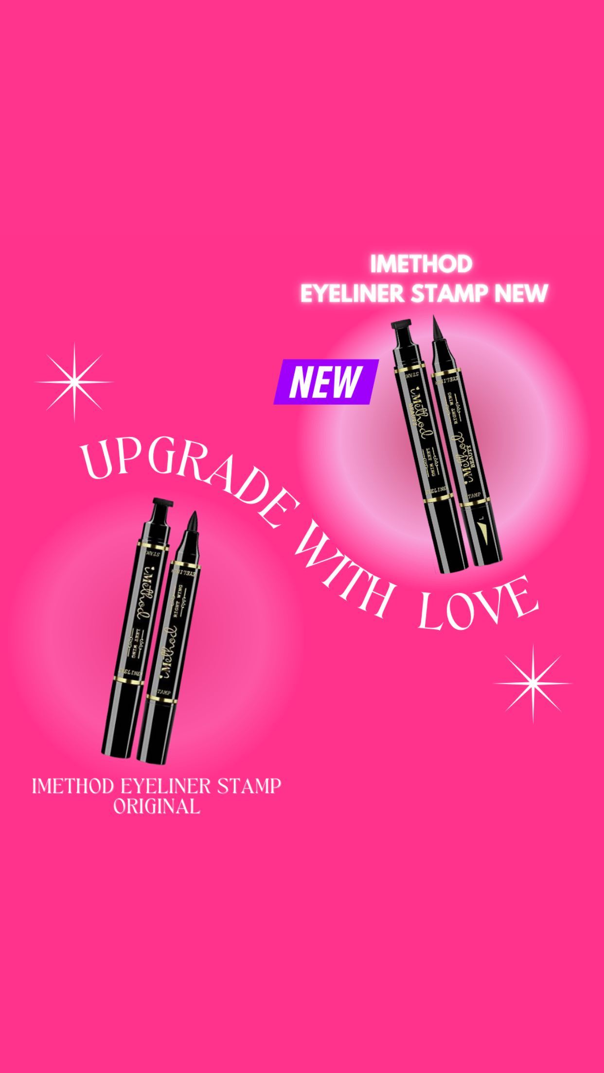 iMethodBeauty Makeup Eyeliner Eyebrow stamp Cruelty