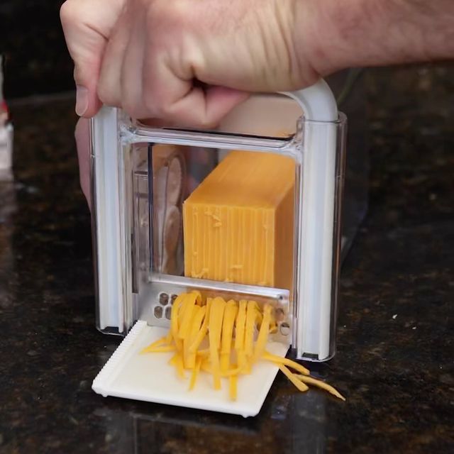 The Cheese Chopper™  All-In-One Store, Slice & Shred – Cheese