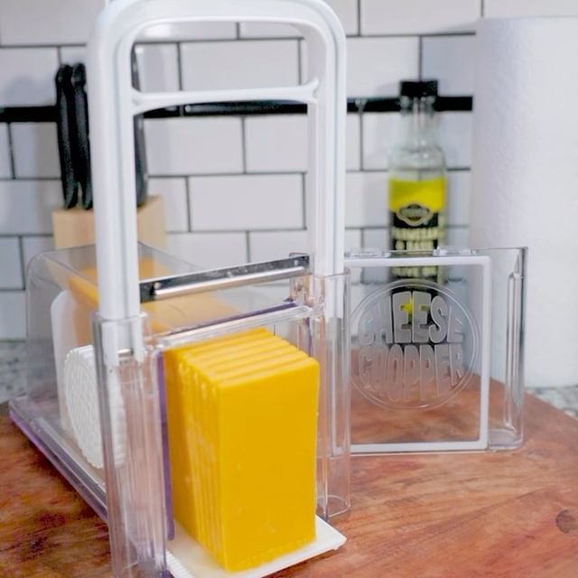 Have you seen #TheCheeseChopper?! 👀 🧀 It's the world's best cheese device  that slices, shreds and stores your cheese with ease. 😉 Order on  .com:, By The Cheese Chopper